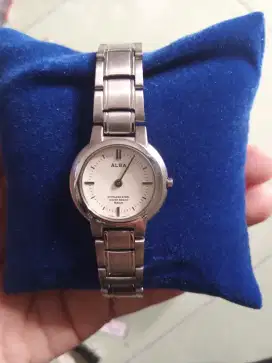 dijual cepat jam tangan alba cewek silver