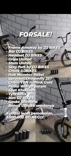 Sepeda bmk dj bikes