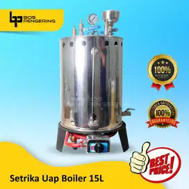 Mesin Setrika Uap boiler 15 Liter Mesin Steamer Laundry