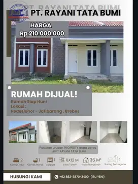 dijual rumah siap huni