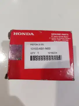 Piston Seher K81 Beat, Vario, Scoopy 110 Fi esp Over Size 50