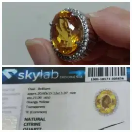 BATU PERMATA CITRINE