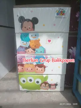 Edisi Terbaru ODC - Olymplast Drawer Cabinet 04 Karakter/ TSUM Series