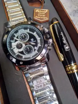 Jam tangan pria original tetonis japan