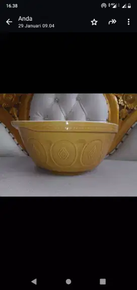 Wadah Keramik SERBAGUNA JUMBO, CANTIK, CLASSIC, TEBAL, LANGKA, NOMINUS