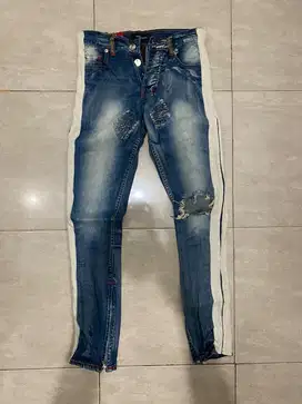 Celana Panjang Denimitup HAM Jeansku Ripped Jeans (bukan rucas, zara)