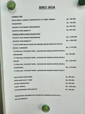 Tembak perpanjangan stnk