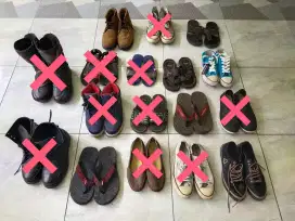 Jual Berbagai Sepatu Dan Sandal Second