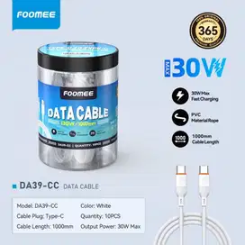 FOOMEE DA39-CC Kabel Data Type-C To Type-C 30W 1M Fast Charging Data C