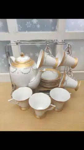 Jual tea set Vicenza Italy murah