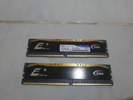 Jual memory Merk Team elite 8gb (2x4)  DDR 4