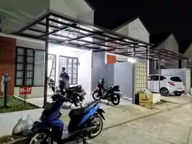 1 PAKET PEMASANGAN KANOPI BAJA RINGAN SNI