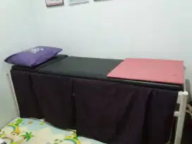 Dopler Bidan, waskom dan tempat tidur pasien kayu