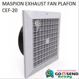 EXHAUST FAN MASPION CEF-20 ( KIPAS ANGIN PLAFON )