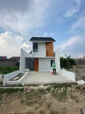 Rumah Scandinavian Minimalis Di Bojongsoang Buah Batu Bandung Selatan