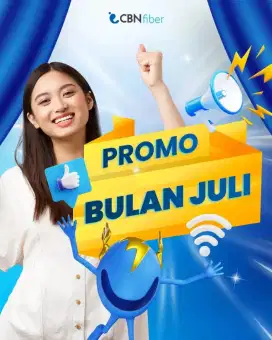 Promo Wifi CBN 50 Mbps