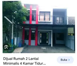 Dijual rumah cibubur, dekat LRT, cibubur junction, tsm