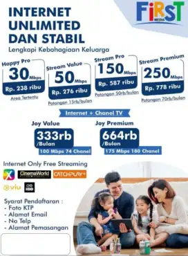 Wifi Murah First Media Surabaya,Sidoarjo,Gresik