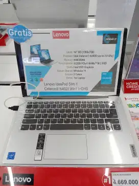 Cicilan Tanpa Kartu Kredit//Laptop Lenovo ideapad