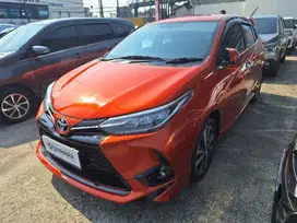[OLXmobbi] Toyota Yaris 1.5 S Bensin-AT 2021 Orange (TRK)