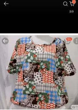 Baju motif bunga