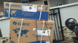 Jual ac gree 1/2 pk +psg+pipa 3m+kbl 3m+breket