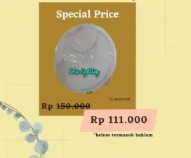 lampu plafon acrilic