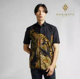 Hadinata Batik Kemeja Pendek Superfine Caturangga Charity Size M