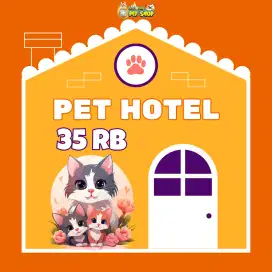 Pet hotel kucing & kelnci Sawotratap dan sekitarnya