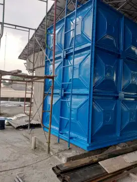 Rooftank, tangki Panel, Toren Air Fiberglass, Toren air Gedung