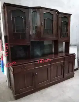 Lemari Buffet Almari Tv Antik Lemari Ruang Tengah