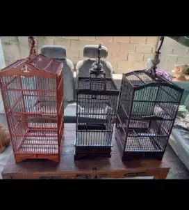 Jual 4 kandang burung