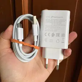 Charger VIVO V23e 5G V25e 44W Flash Charge USB Type C ORI 100%