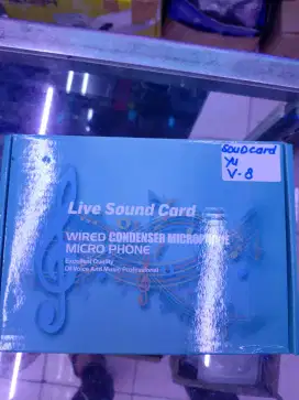 SOUND CARD V8 LIVE SOUND CARD V8 LIVE