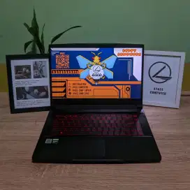 Laptop gaming MSI i5 10TH GEN 16GB/256GB NVMe+1TB HDD GTX 1650MaxQ 4GB