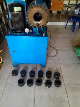 Di jual Mesin alat pres Hose Hydrolik dan fitting borongan