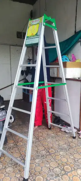 Tangga aluminium 2 meter tebal kuat