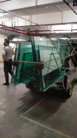 Kaca tempered second berbagai macam ukuran