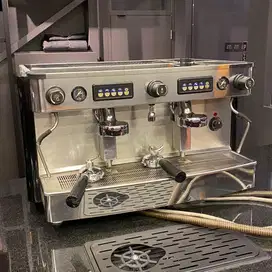 getra espresso machine double outlet