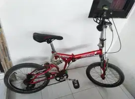 Sepeda Lipat dewasa merk Shimano