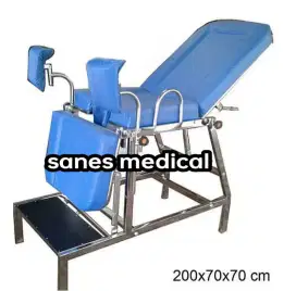 Kursi Prokes Obgyn SSM Standard BKKBN Stainless Ginekologi Gynchair RS