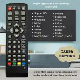 Remot STB Luby dan Matrix
