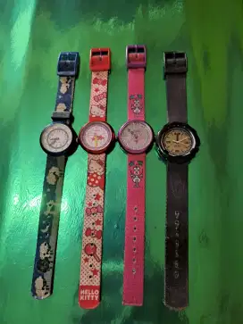 Jam tangan flix flax,paket 400 k all