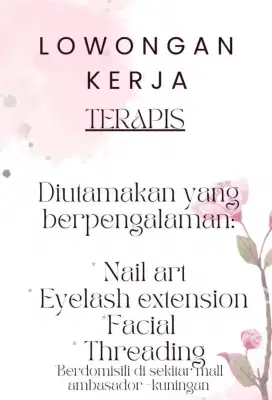 Terapis Salon Nail & eyelash