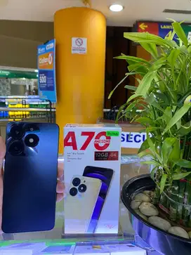ITEL A70 RAM 4+8/64gb KONDISI BARU SEGEL RESMI ITEL INDONESIA