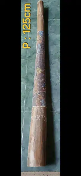 Didgeridoo : alat musik tiup dari Australia.