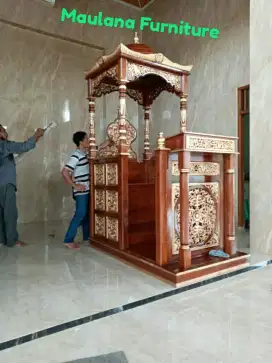 Mimbar masjid kubah ready bisa COD