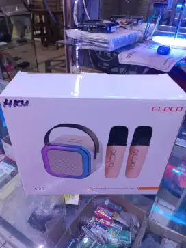 SPEAKER PORTABLE KARAOKE FLECO BLUETOOTH PLUS MIC WIRELESS