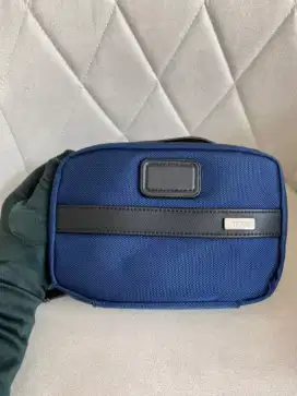 Clutch Tumi Pria Blue Ori Leather