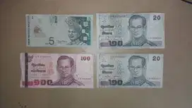 Foreign Currency Baht and Ringgit